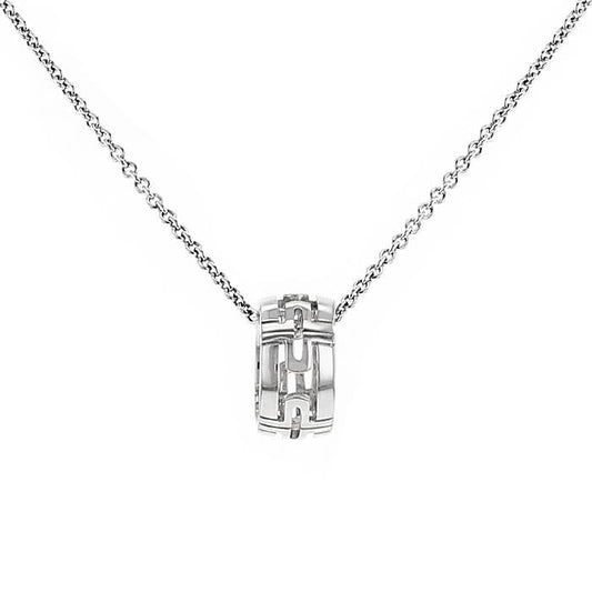 [ECHO ]PARENTESI NECKLACE SILVER