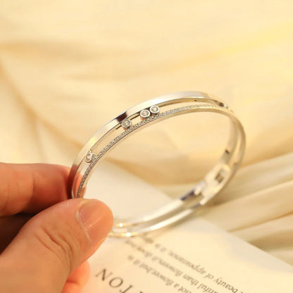 [ECHO]Move Romane Diamond Bangle Bracelet
