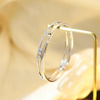 [ECHO]Move Romane Diamond Bangle Bracelet