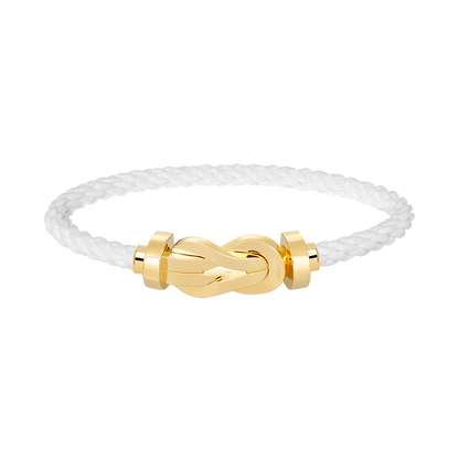 [ECHO ]CHANCE LARGE 8 FIGURE BUCKLE NO DIAMOND BRACELET GOLD