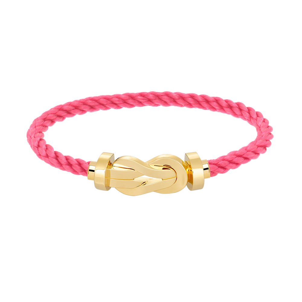 [ECHO ]CHANCE LARGE 8 FIGURE BUCKLE NO DIAMOND BRACELET GOLD