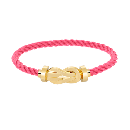 [ECHO ]CHANCE LARGE 8 FIGURE BUCKLE NO DIAMOND BRACELET GOLD