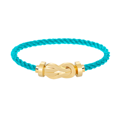 [ECHO ]CHANCE LARGE 8 FIGURE BUCKLE NO DIAMOND BRACELET GOLD