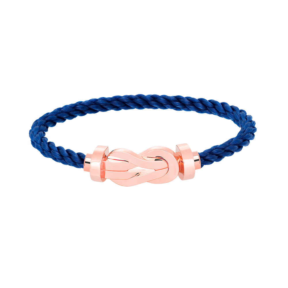 [ECHO ]CHANCE LARGE 8 FIGURE BUCKLE NO DIAMOND BRACELET ROSE GOLD