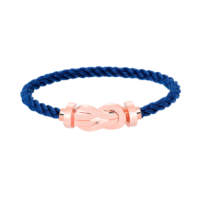 [ECHO ]CHANCE LARGE 8 FIGURE BUCKLE NO DIAMOND BRACELET ROSE GOLD