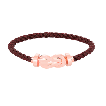 [ECHO ]CHANCE LARGE 8 FIGURE BUCKLE NO DIAMOND BRACELET ROSE GOLD