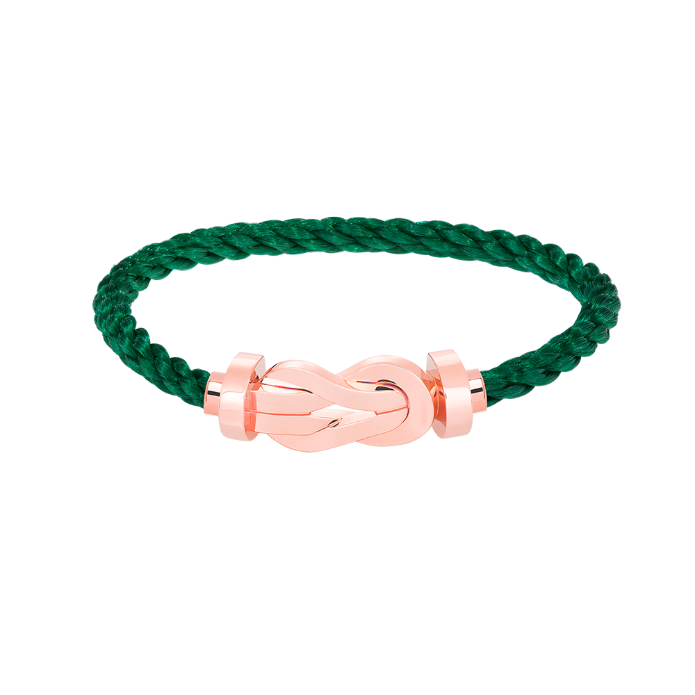 [ECHO ]CHANCE LARGE 8 FIGURE BUCKLE NO DIAMOND BRACELET ROSE GOLD
