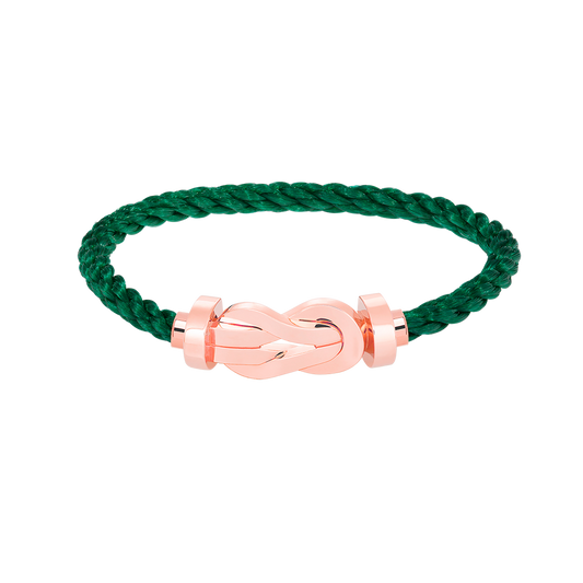 [ECHO ]CHANCE LARGE 8 FIGURE BUCKLE NO DIAMOND BRACELET ROSE GOLD