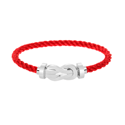 [ECHO ]CHANCE LARGE 8 FIGURE BUCKLE NO DIAMOND BRACELET SILVER