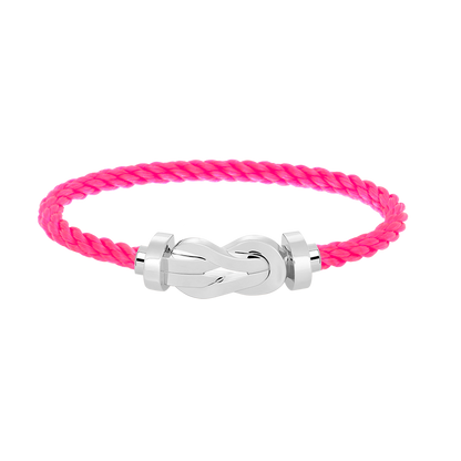 [ECHO ]CHANCE LARGE 8 FIGURE BUCKLE NO DIAMOND BRACELET SILVER