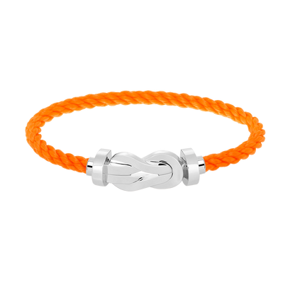 [ECHO ]CHANCE LARGE 8 FIGURE BUCKLE NO DIAMOND BRACELET SILVER