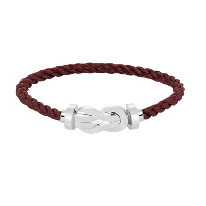 [ECHO ]CHANCE LARGE 8 FIGURE BUCKLE NO DIAMOND BRACELET SILVER