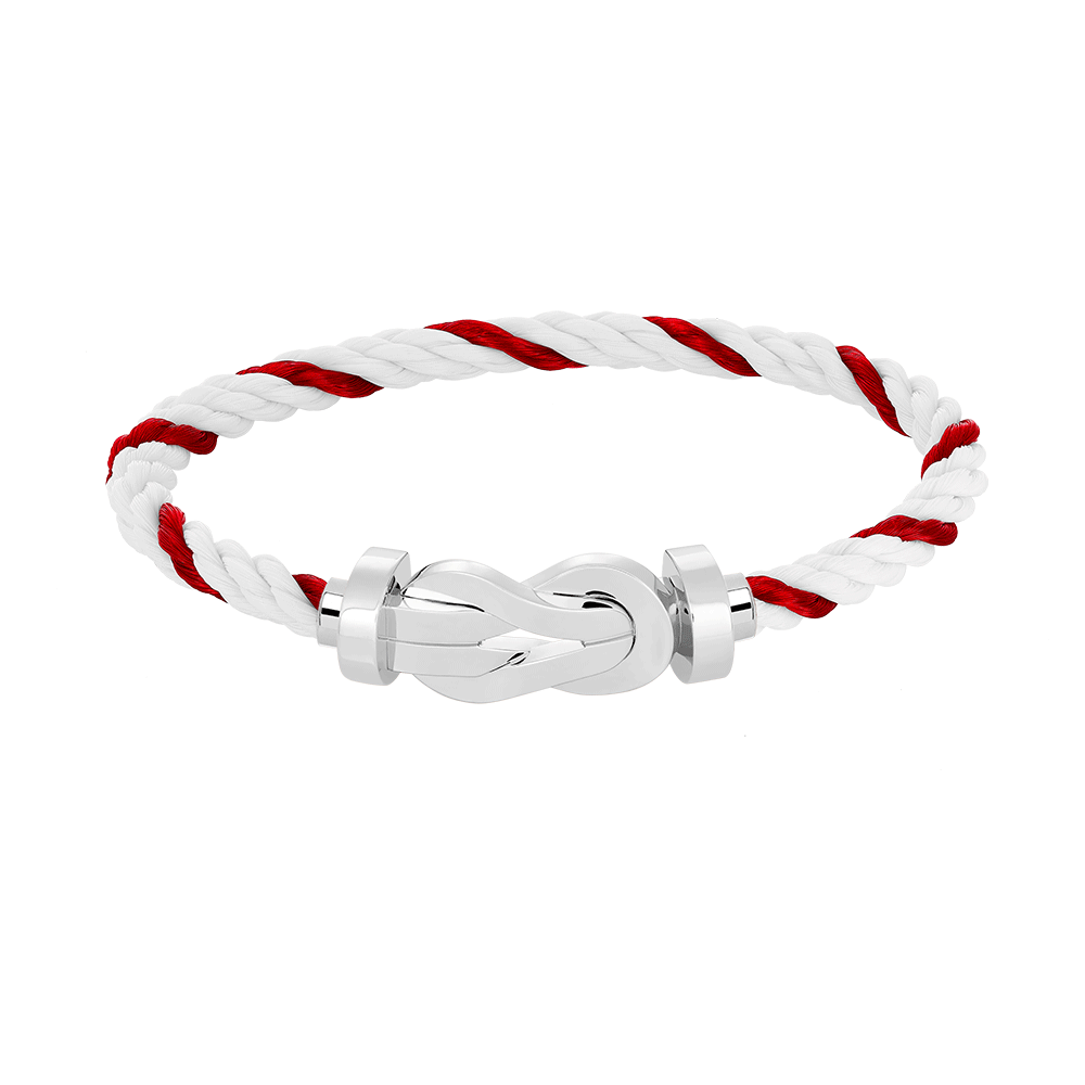 [ECHO ]CHANCE LARGE 8 FIGURE BUCKLE NO DIAMOND BRACELET SILVER