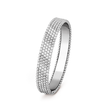 [ECHO]  FIVE-ROW DIAMOND BRACELET