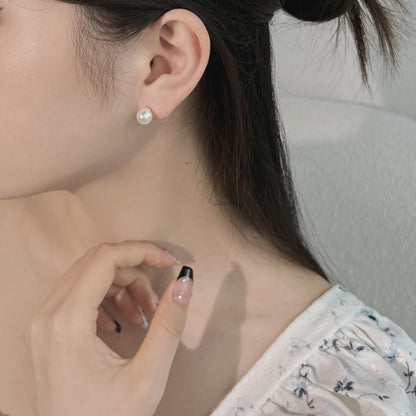 [ECHO ]Delicate Pearl Earrings