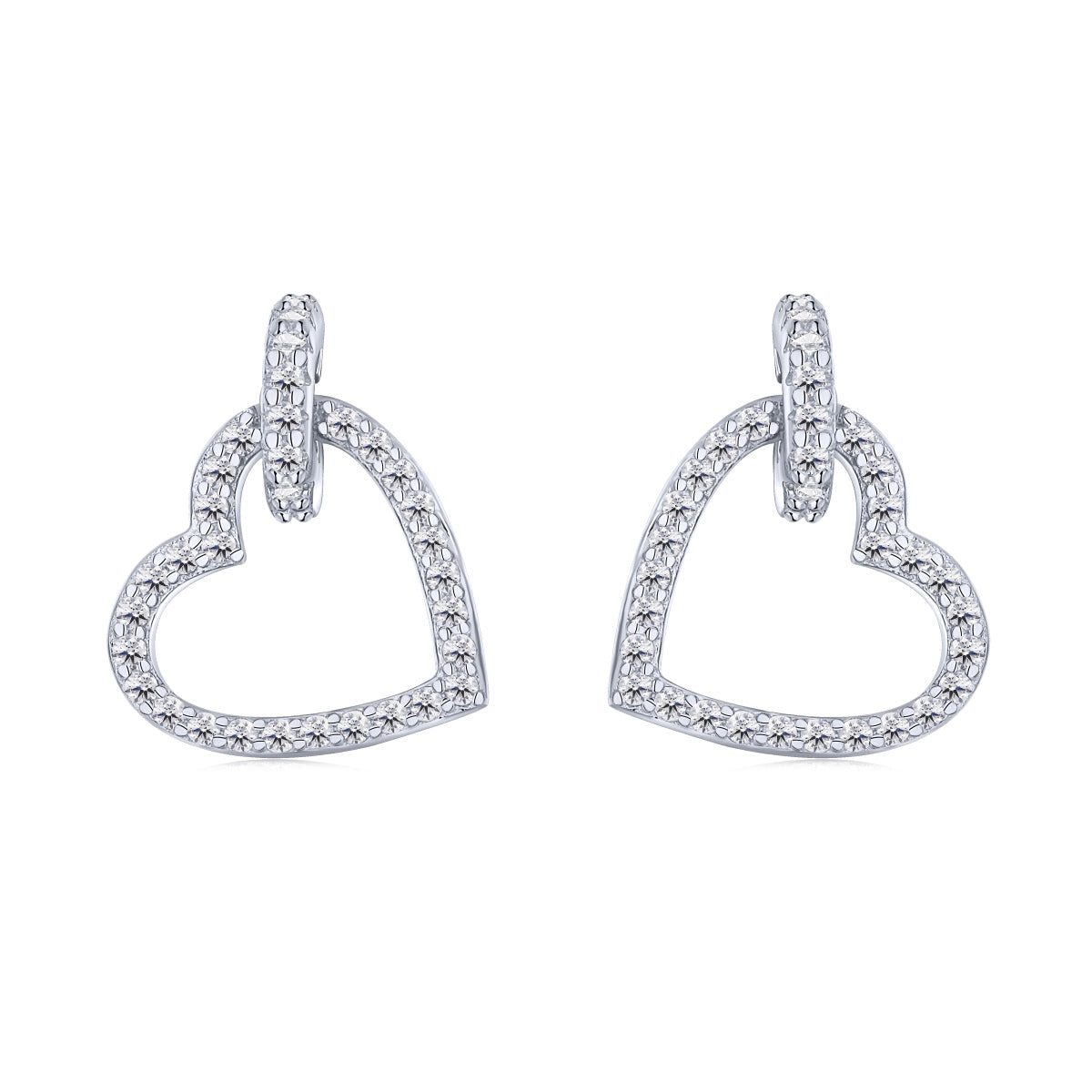 [ECHO ]Dainty Heart Shape Earrings