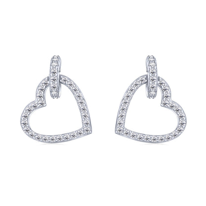 [ECHO ]Dainty Heart Shape Earrings