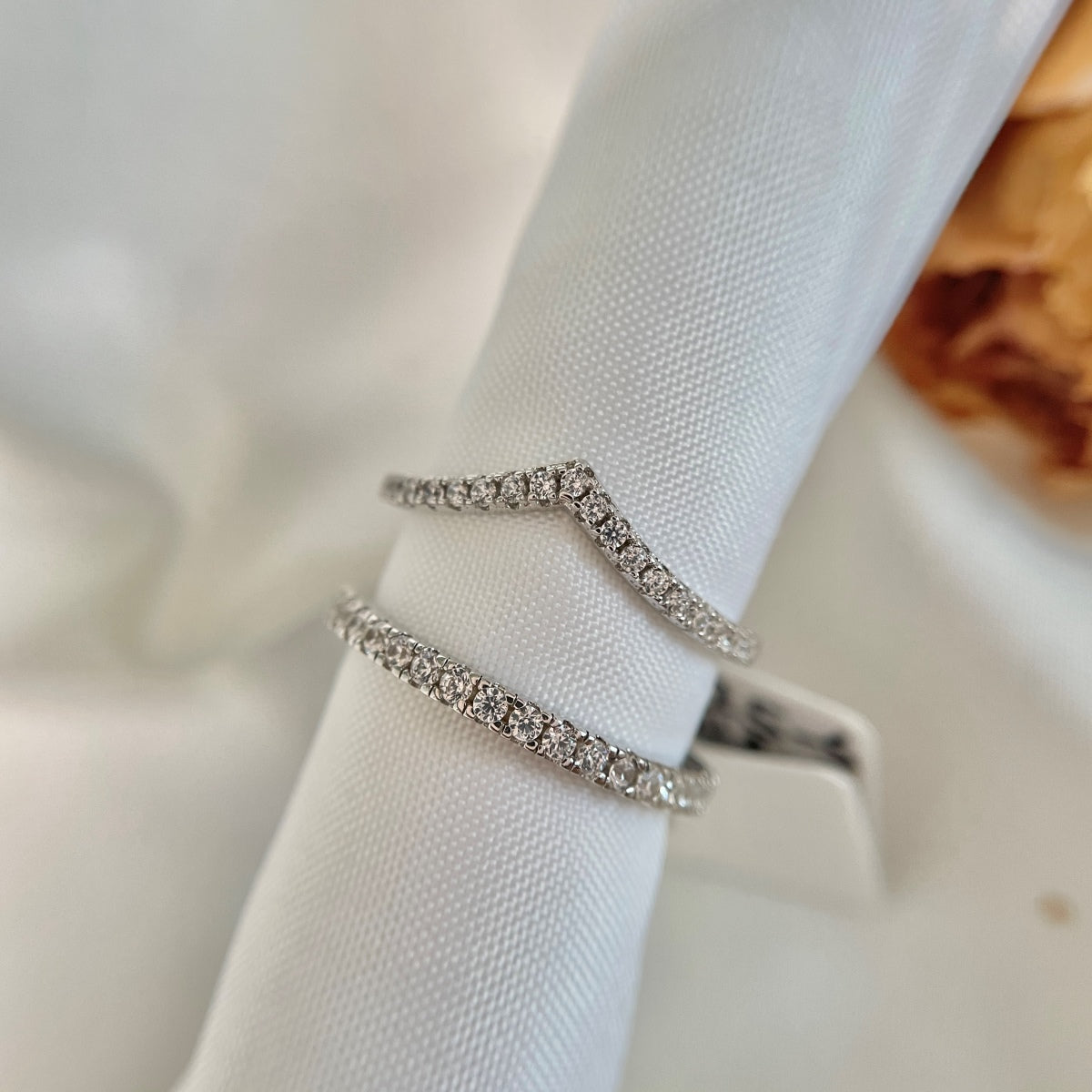 [ECHO ]Elaborate Tennis Band Ring