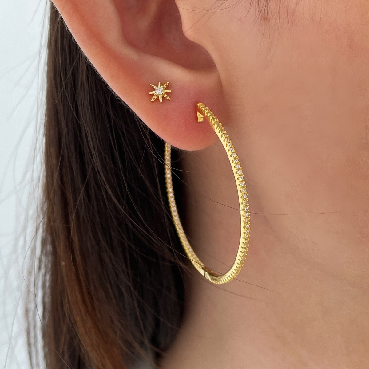 [ECHO ]Popular Large Hoop Earrings