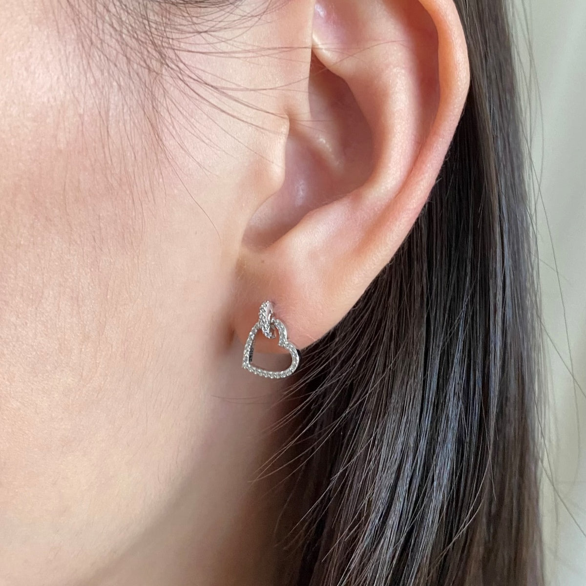 [ECHO ]Dainty Heart Shape Earrings