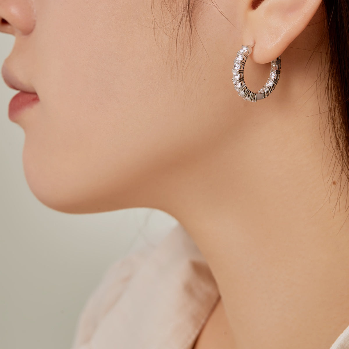 [ECHO ]Unique Round Cut Daily Earrings