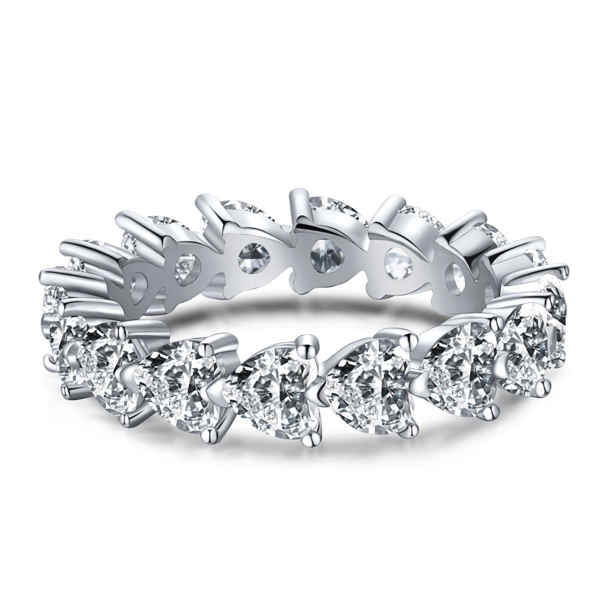 [ECHO ]0.25 Carat Radiant Romance Heart Cut Lover Ring