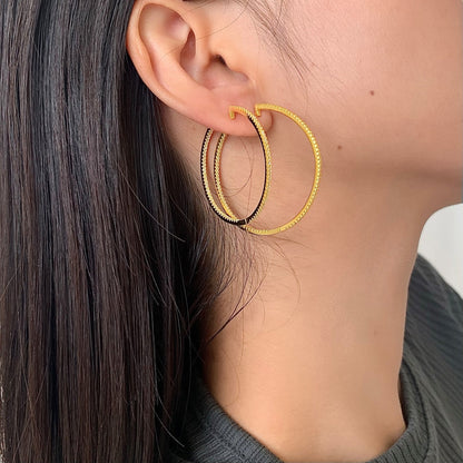 [ECHO ]Popular Large Hoop Earrings