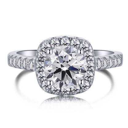 [ECHO ]Dazzling Resplendent Round Cut Wedding Ring