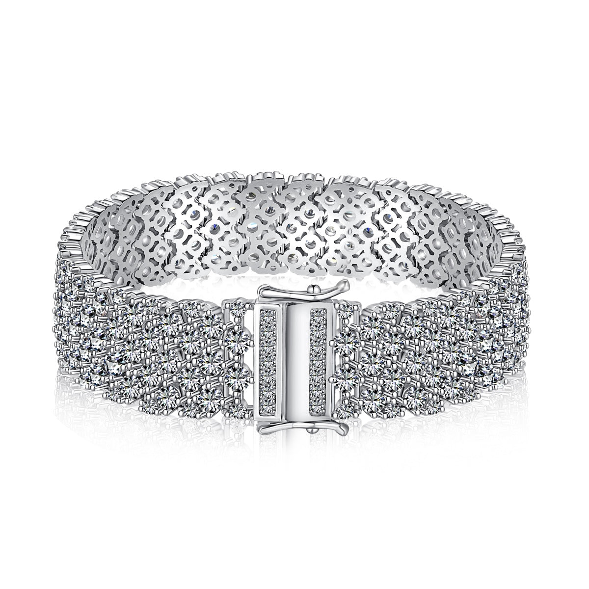 [ECHO ]Ornate Elegant Round Cut Party Bracelet