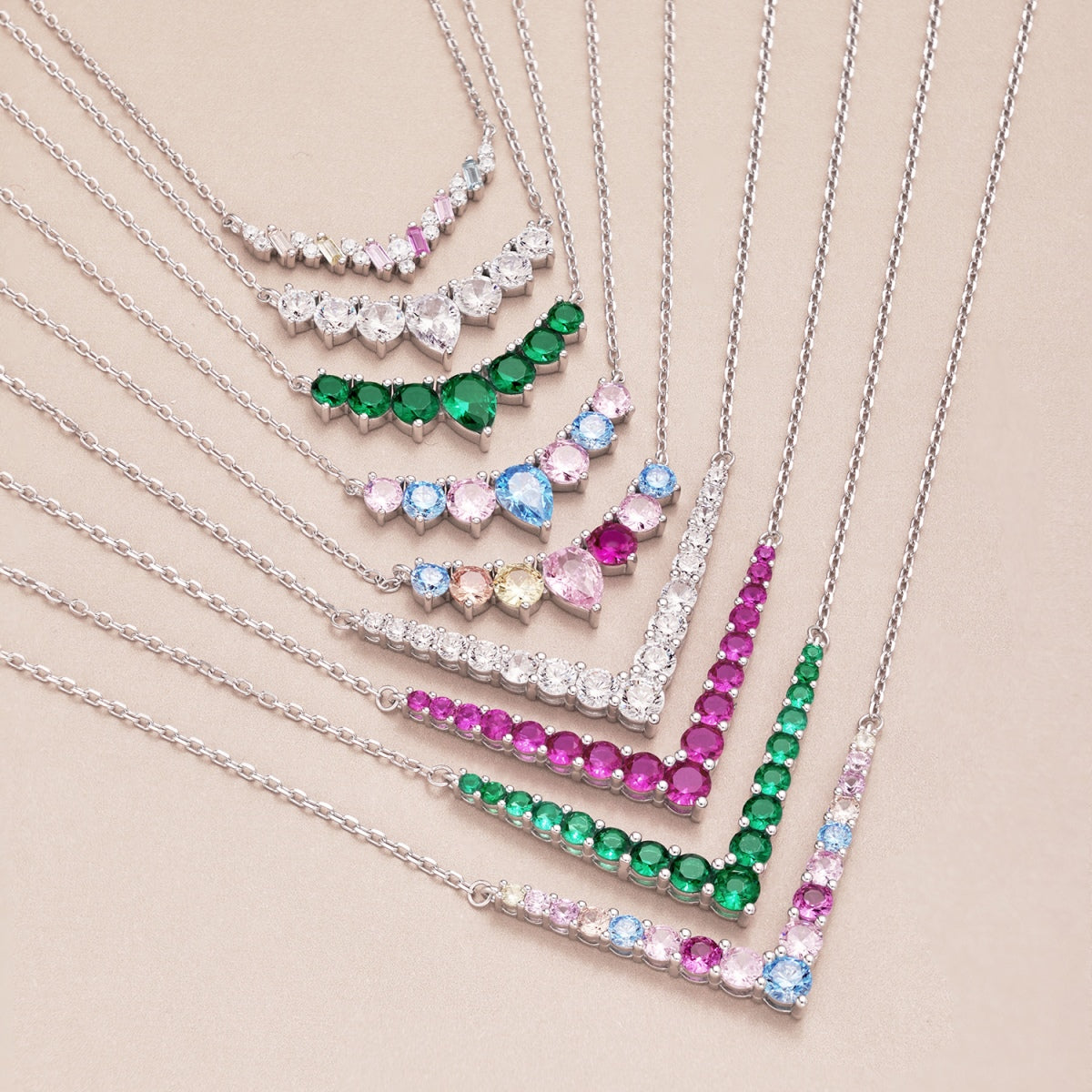 [ECHO ]Ornate Round Cut Necklace