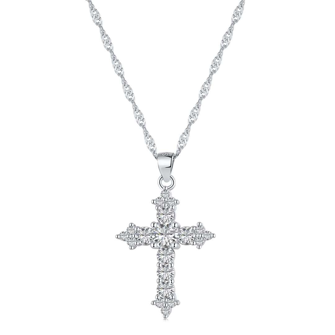 [ECHO ]Delicate Cross Shape Necklace