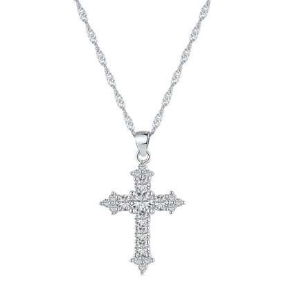 [ECHO ]Delicate Cross Shape Necklace