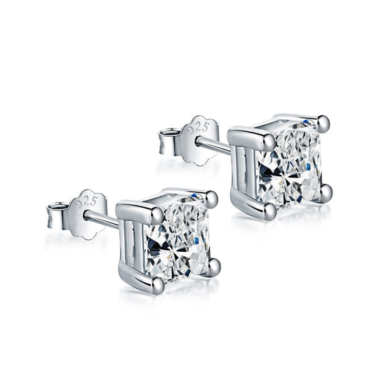 [ECHO ]Delicate Square Shape Earrings