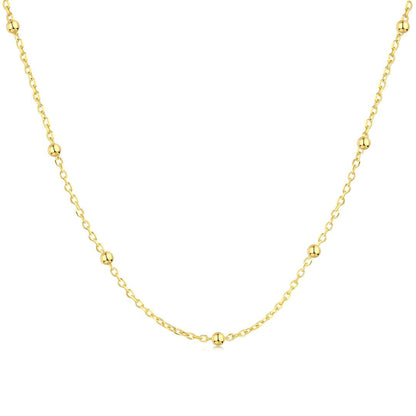 [ECHO ]Small Bead Clavicle Chain Simple Necklace