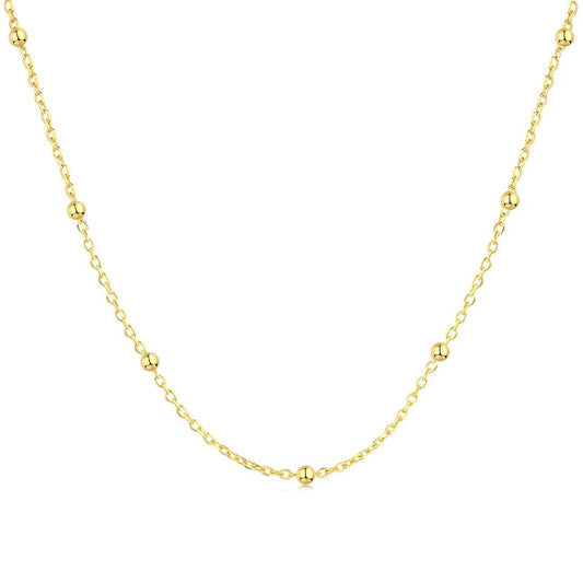 [ECHO ]Small Bead Clavicle Chain Simple Necklace