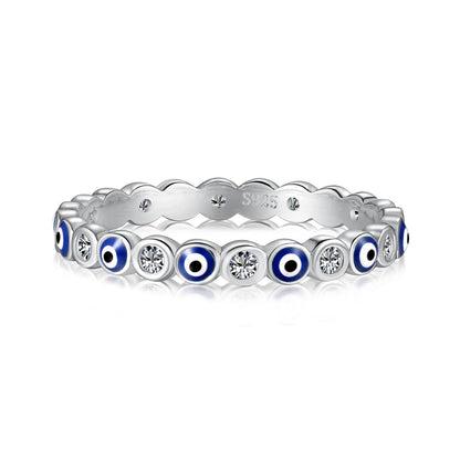 [ECHO ]Sparkling Vibrant Round Shape Daily Ring