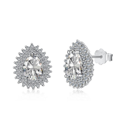[ECHO ]Delicate Gorgeous Pear Cut Daily Earrings