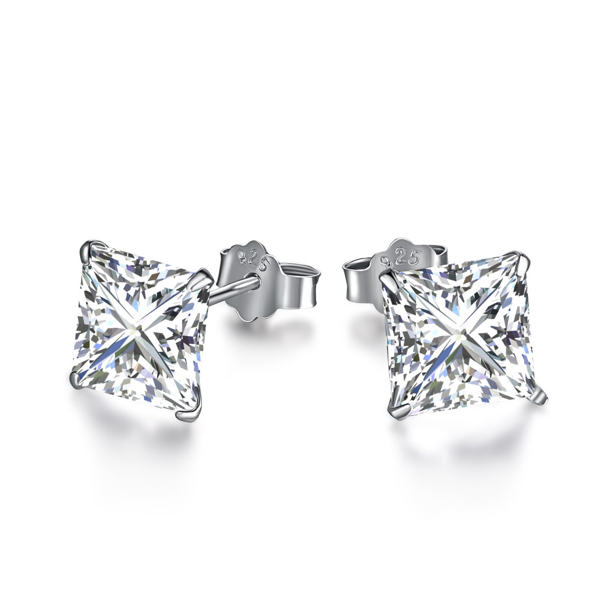[ECHO ]Ornate Square Shape Earrings