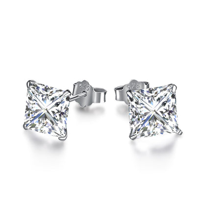 [ECHO ]Ornate Square Shape Earrings