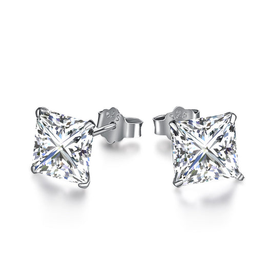 [ECHO ]Ornate Square Shape Earrings