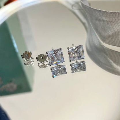 [ECHO ]Ornate Square Shape Earrings