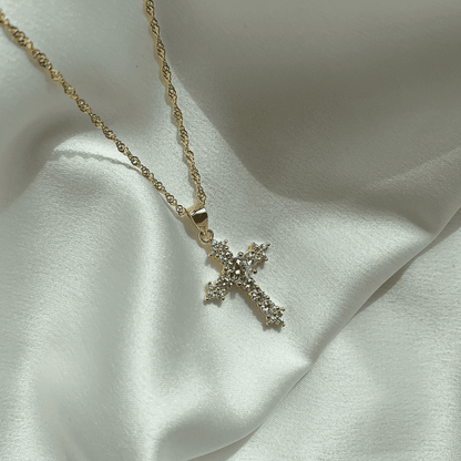 [ECHO ]Delicate Cross Shape Necklace