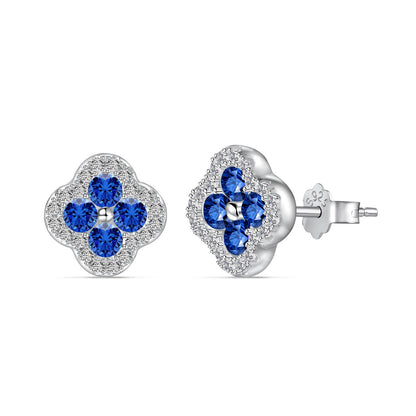 [ECHO ]Four-Leaf Clover Flower Shaped Earrings