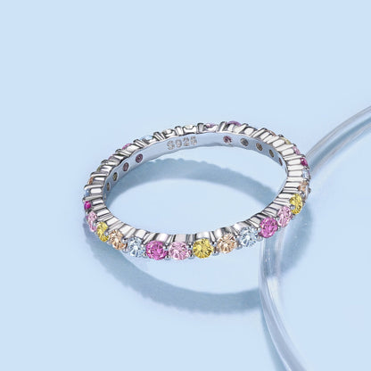 [ECHO ]Elegant Vivid Round Cut Daily Ring