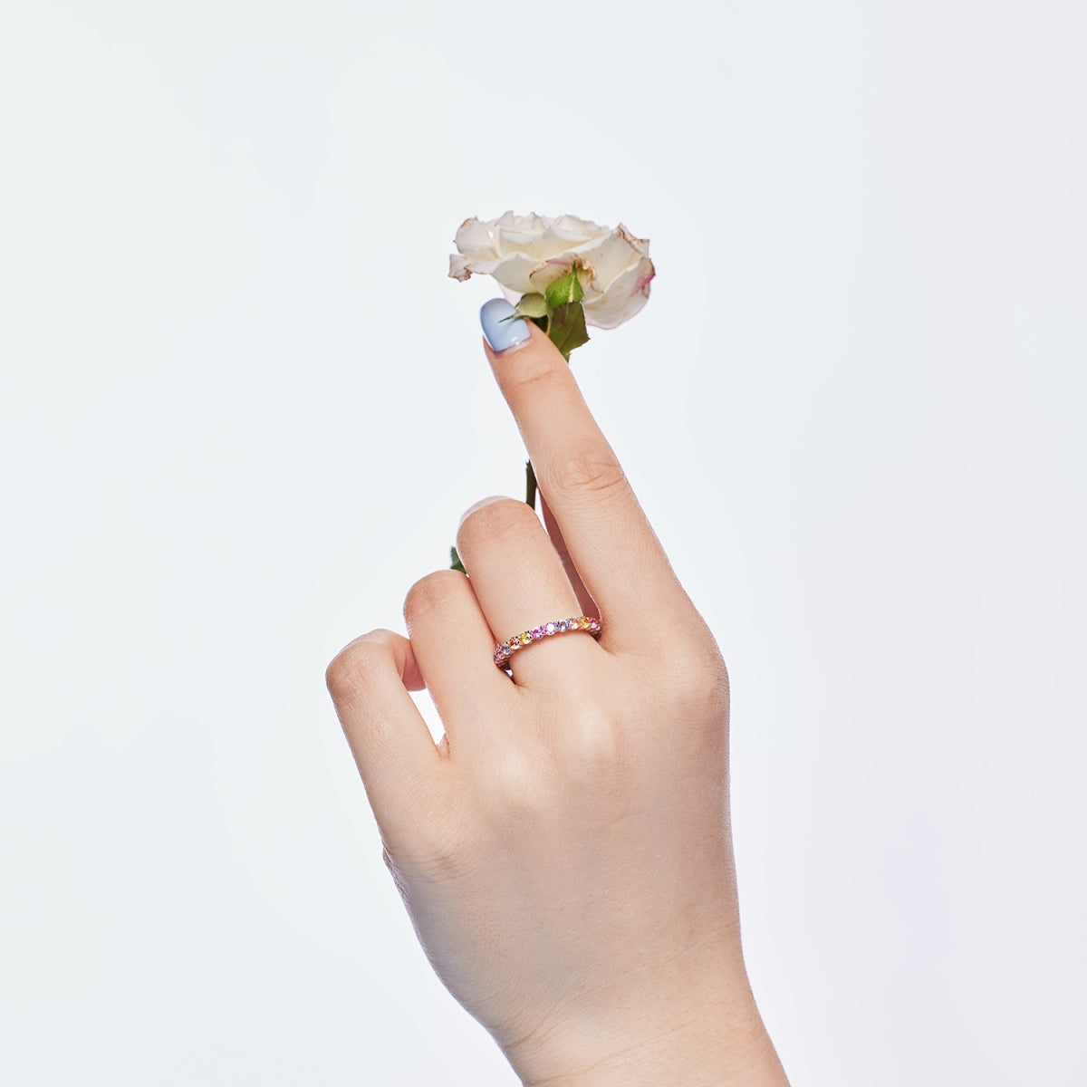 [ECHO ]Dazzling Resplendent Round Cut Party Ring