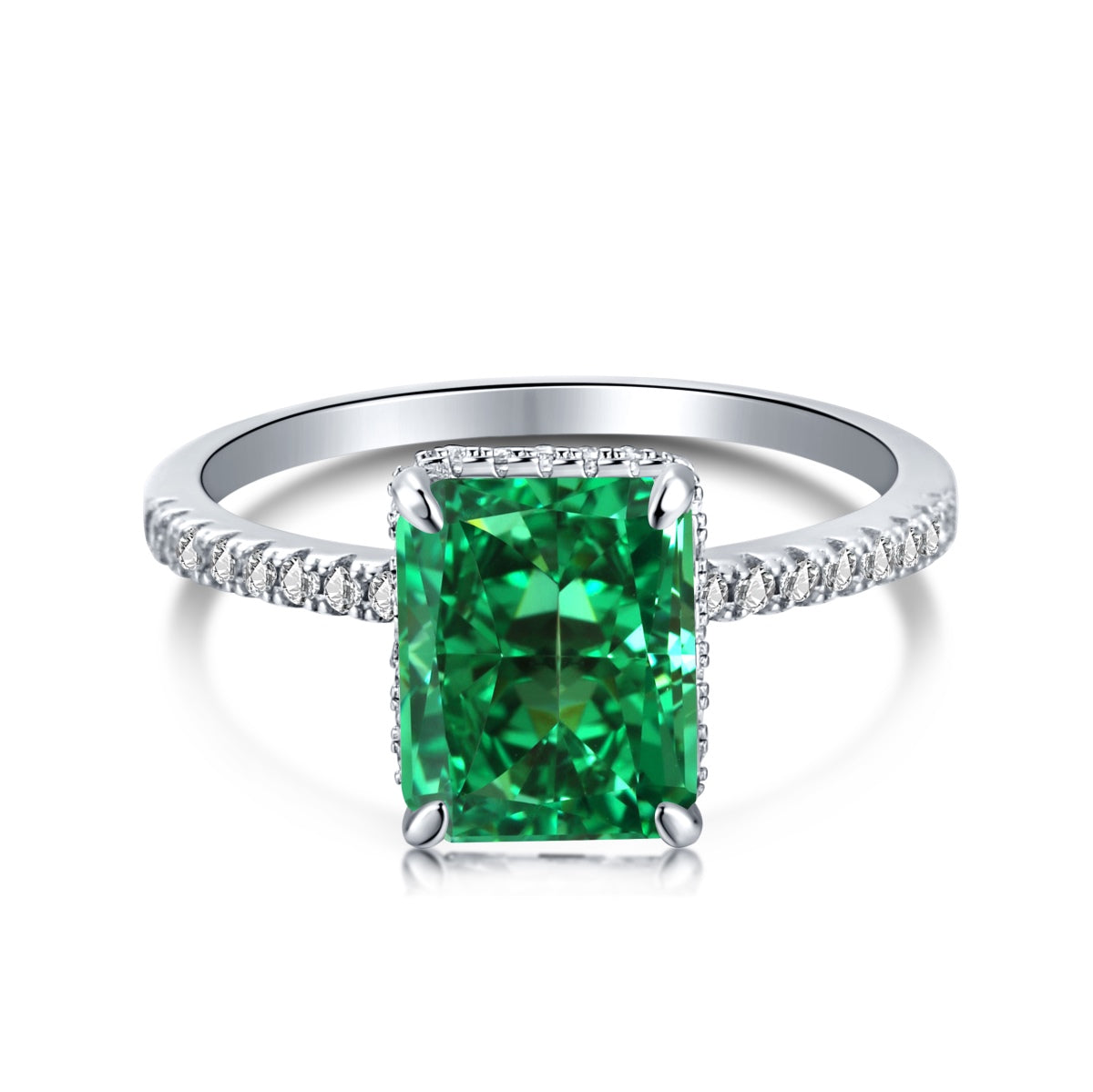 [ECHO ]4.0 Carat Luxurious Engagement Ring
