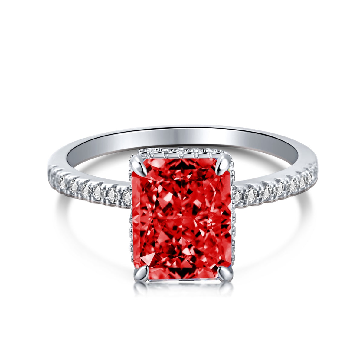 [ECHO ]4.0 Carat Luxurious Engagement Ring
