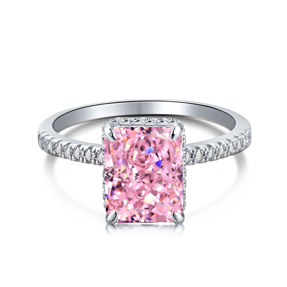[ECHO ]4.0 Carat Luxurious Engagement Ring