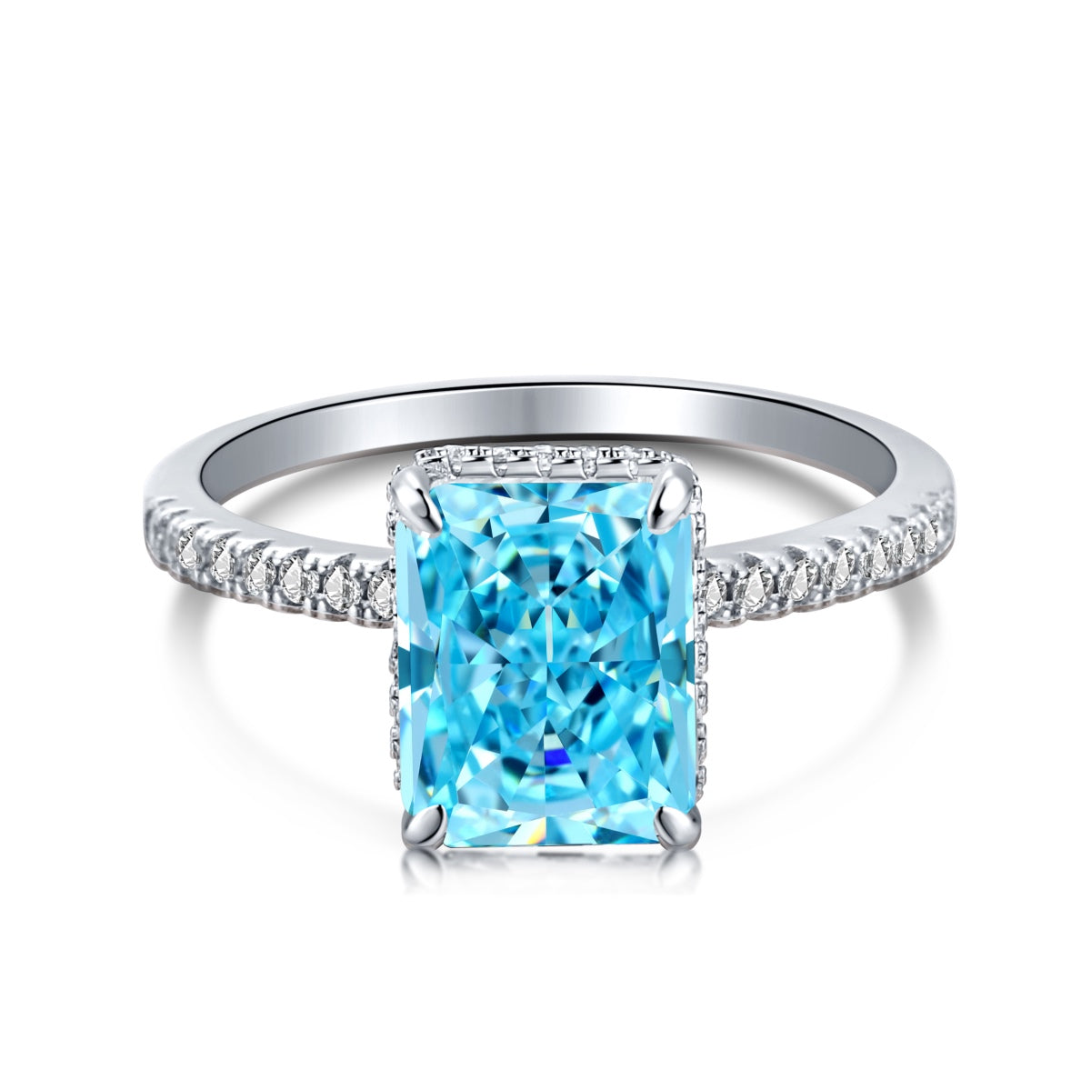[ECHO ]4.0 Carat Luxurious Engagement Ring