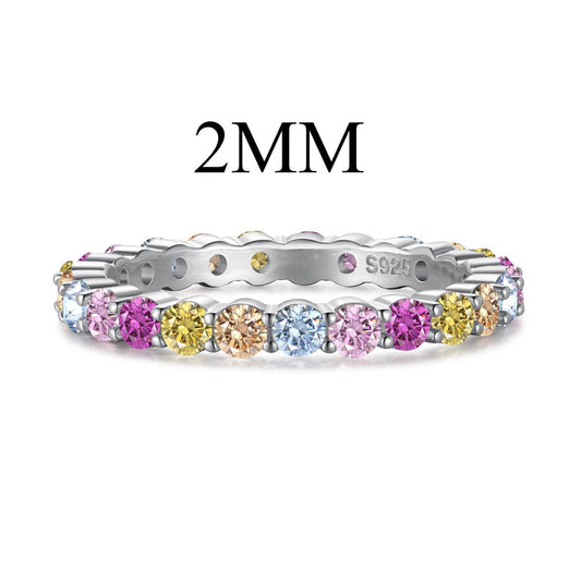 [ECHO ]Elegant Vivid Round Cut Daily Ring